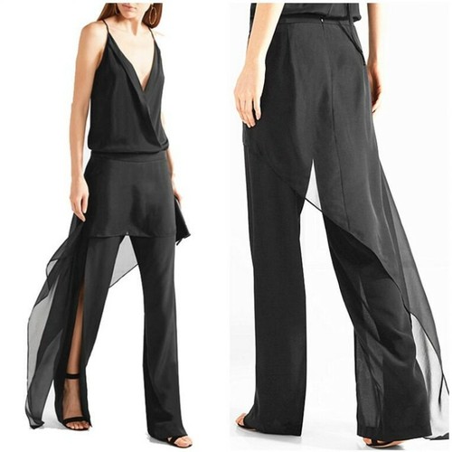 high waisted wrap pants